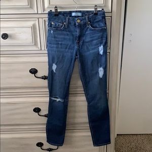 7 for All Mankind B(air) Denim Ankle Skinny